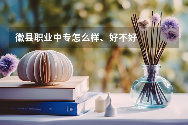 徽县职业中专怎么样、好不好
