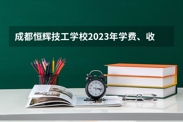 成都恒辉技工学校2023年学费、收费多少