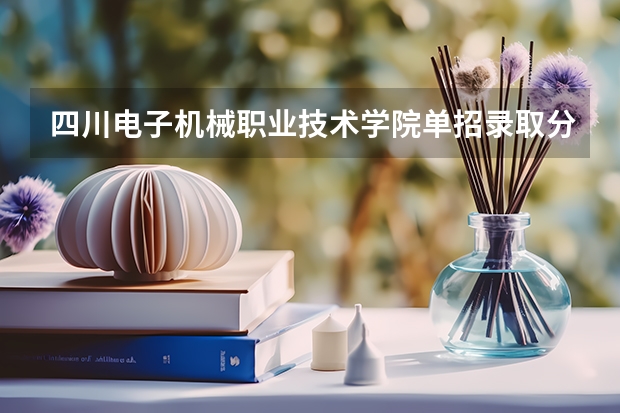 四川电子机械职业技术学院单招录取分数线