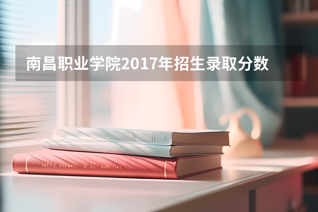 南昌职业学院2017年招生录取分数线