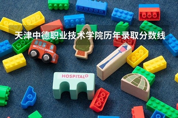 天津中德职业技术学院历年录取分数线