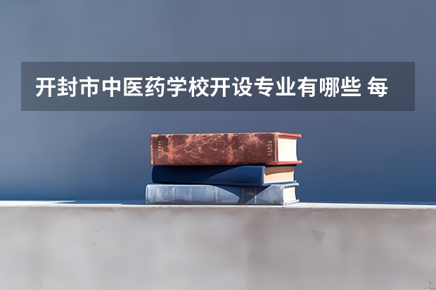 开封市中医药学校开设专业有哪些 每个专业招多少人