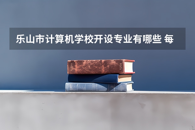 乐山市计算机学校开设专业有哪些 每个专业招多少人