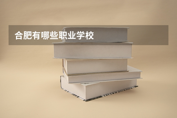 合肥有哪些职业学校