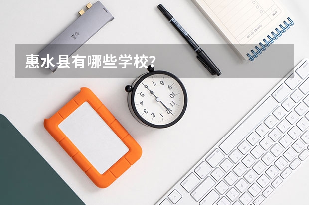 惠水县有哪些学校？