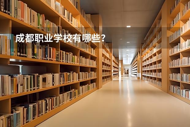 成都职业学校有哪些？