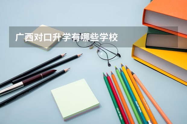 广西对口升学有哪些学校