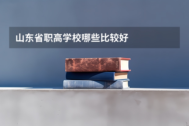 山东省职高学校哪些比较好