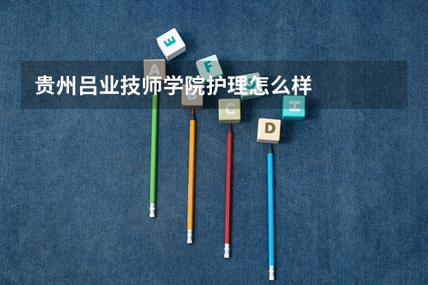 贵州吕业技师学院护理怎么样
