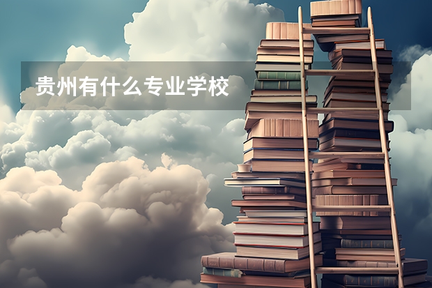 贵州有什么专业学校