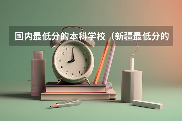 国内最低分的本科学校（新疆最低分的二本大学）