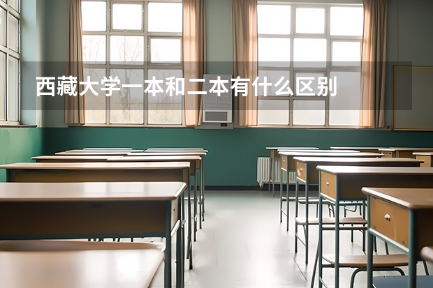 西藏大学一本和二本有什么区别