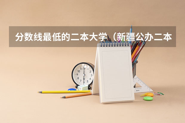 分数线最低的二本大学（新疆公办二本最低分）