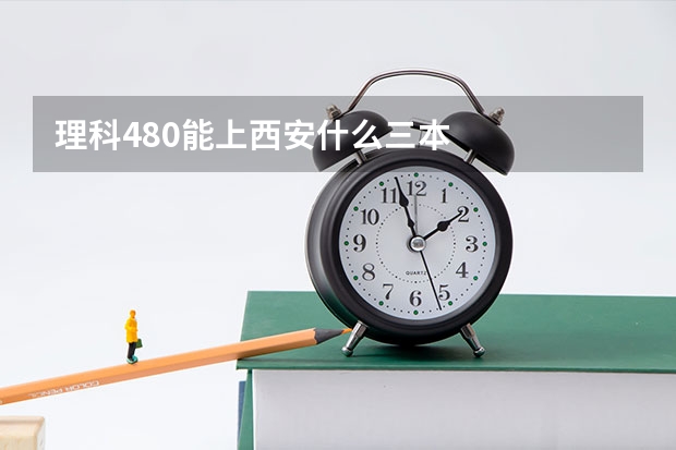 理科480能上西安什么三本