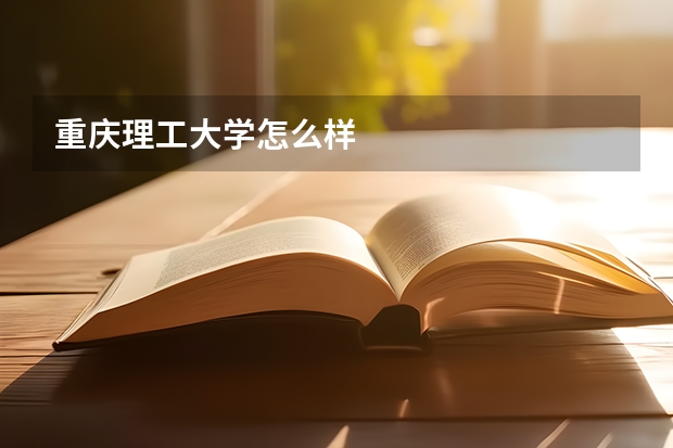 重庆理工大学怎么样