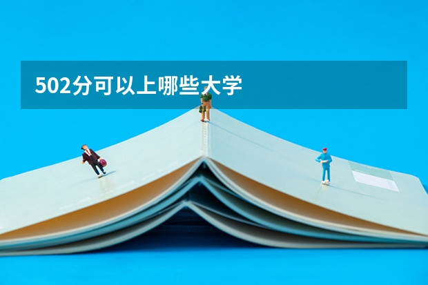 502分可以上哪些大学