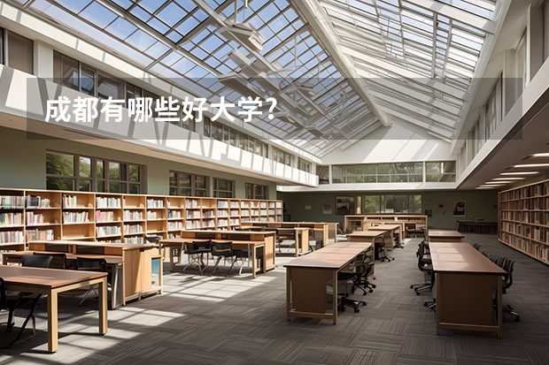 成都有哪些好大学?