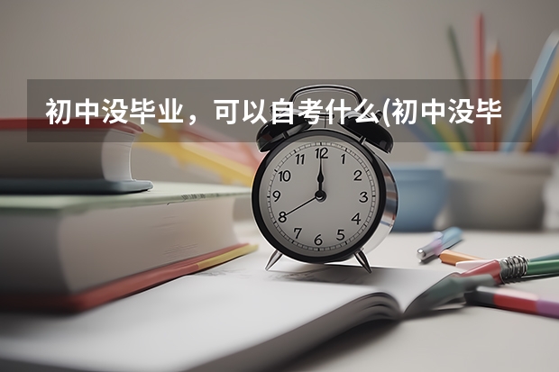 初中没毕业,可以自考什么(初中没毕业可以参加自考..成人高考或者网络教育吗?)?