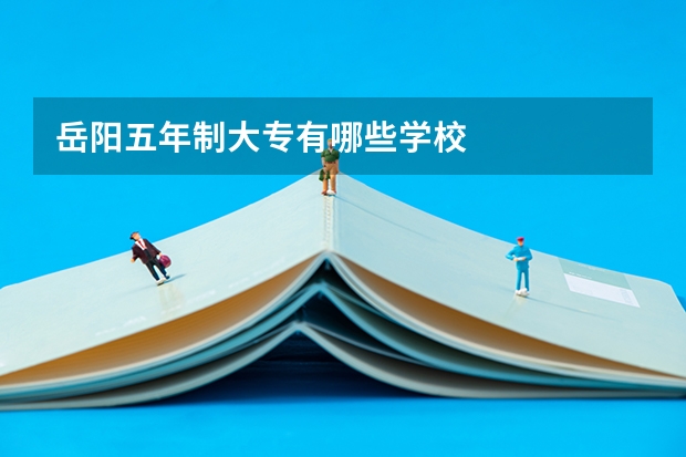 岳阳五年制大专有哪些学校